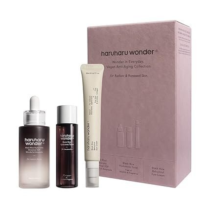 مجموعة من منتجات العناية بالبشرةHaruharu Wonder Vegan Well-Aging Collection