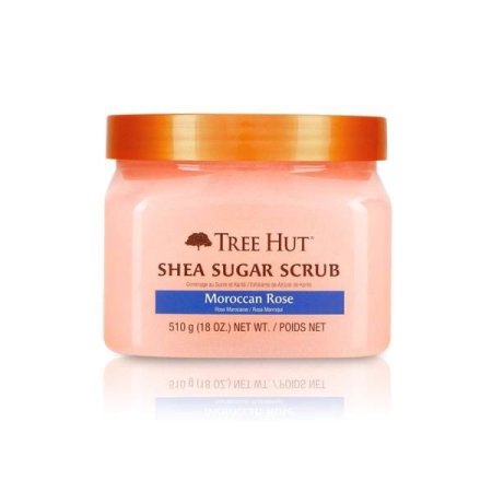 Tree Hut Moroccan Rose Shea Sugar Scrub مقشر طبيعي للجسم برائحة الورد المغربي