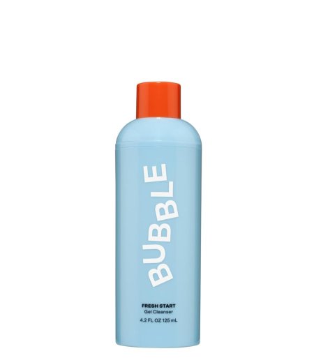 غسول جل من بابل يقشر بلطف الطبقة الخارجية للبشرة ، ويحسن لهجتها وملمسها bubble skincare fresh start gel cleanser