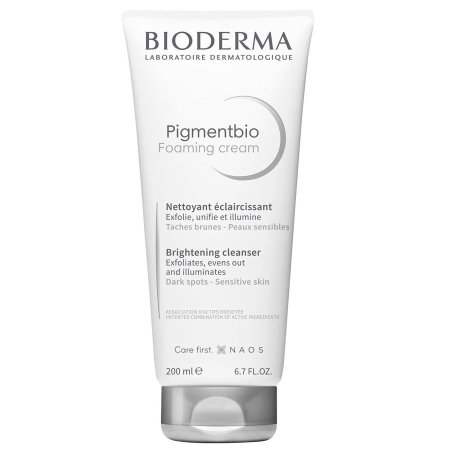 بيوديرما بيجمينت بيو فومينج كريم (Bioderma Pigmentbio Foaming Cream) غسول يساعد على تفتيح البشرة