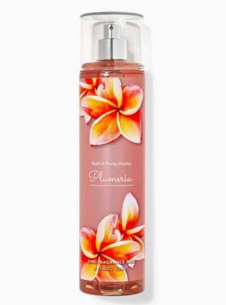 سبلاش للجسم من باث اند بودي ووركس Bath & Body Works Plumeria Fine Fragrance Mist (236ml)
