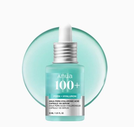سيروم مرطب للبشرة من أنوا بتركيبة غنية بحمض الهيالورونيك Anua PDRN Hyaluronic Acid Capsule 100 Serum