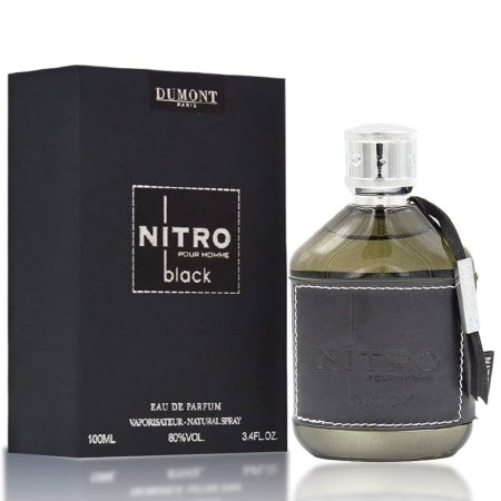 دومونت نيترو بور أوم بلاك  – 100 مل Dumont Nitro Pour Homme Black Eau de Parfum – 100ml