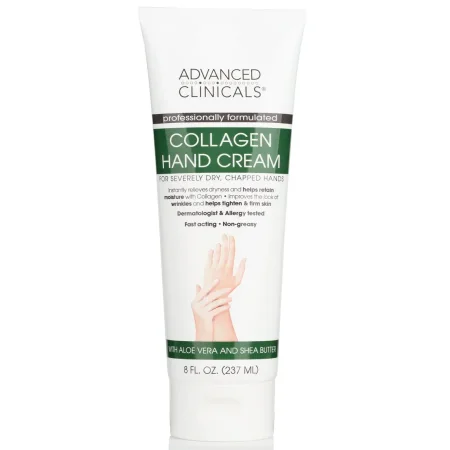 كريم اليدين بالكولاجين من أفانسد كلينيكالز - 237 مل Advanced Clinicals Collagen Hand Cream