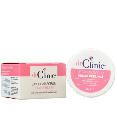 دكتور كلينك مقشر الشفاه بالسكر Dr.Clinic Lip Sugar Scrub – 20g