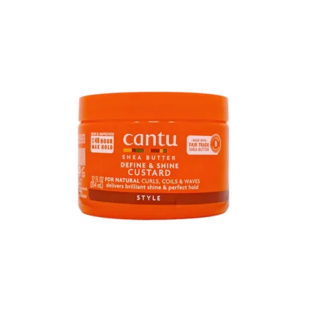 كانتو كاسترد التحديد واللمعان بزبدة الشيا 340غم   Cantu Shea Butter Define & Shine Custard