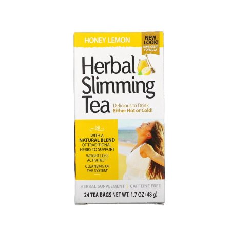 شاي الأعشاب للتنحيف بنكهة العسل والليمون – Herbal Slimming Tea (Honey Lemon)
