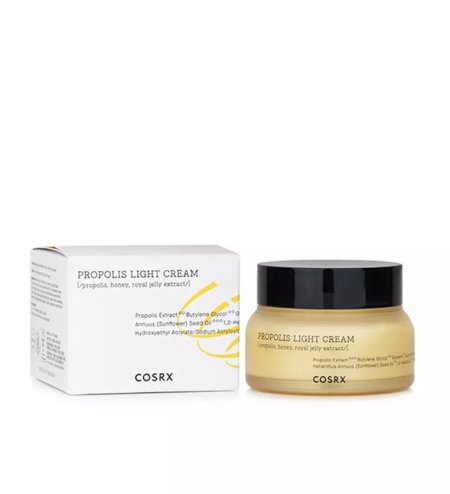 كريم البروبوليس للترطيب العميق من كوزركس بخلاصة العكبر، العسل، والهلام الملكي  – COSRX Propolis Light Cream