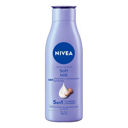 نيفيا سوفت ميلك كريم للجسم – 100 مل  NIVEA Soft Milk Body Cream