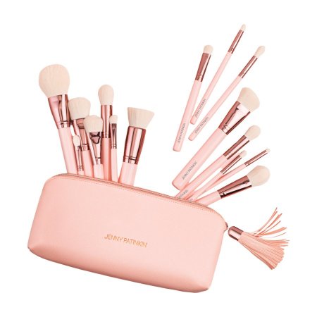 مجموعة جيني باتينكين الفاخرة لفرش المكياج – 15 قطعة Jenny Patinkin 15-Piece Luxury Makeup Brush Set (About Face)
