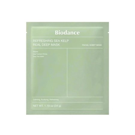 بيودانس ماسك الأعشاب البحرية المنعش بعمق Biodance Refreshing Sea Kelp Real Deep Mask