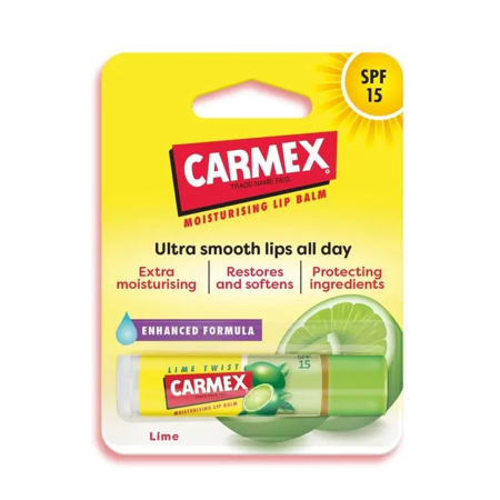 مرطب للشفاه ستيك من كارمكس بنسبة حماية carmex moisturizing lip balm spf15