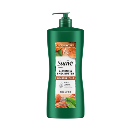 شامبو مرطب باللوز وزبدة الشيا من سواف 828 مل suave almond and shea butter moisturizing shampoo 828ml