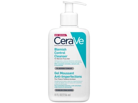 غسول سيرافي للتحكم في الشوائب غسول للبشرة المعرضة للشوائب 236 مل -  236 CeraVe Blemish Control Cleanser for Blemish-Prone Skin ml