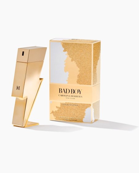 باد بوي جولد فانتسي من كارولينا هيريرا نيويورك أو دو تواليت 100 مل BAD BOY Carolina Herrera New York Gold Fantasy Eau de Toilette Natural Spray 100m