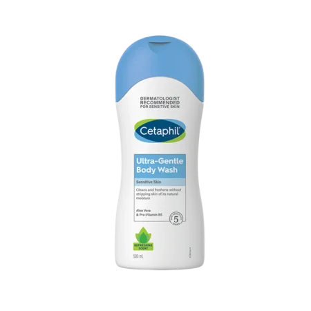 غسول الجسم المنعش من سيتافل 500 مل - Cetaphil Ultra Gentle Refreshing Body Wash 500ml