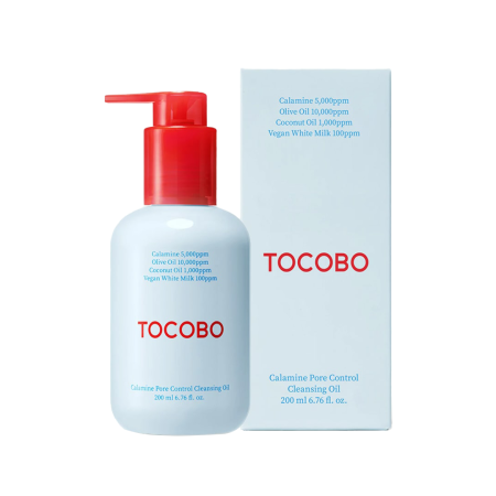 غسول زيتي الكالامين لتنظيف المسام والتحكم فيها من توكوبو 200مل Tocobo Calamine Pore Control Cleansing Oil 200ml