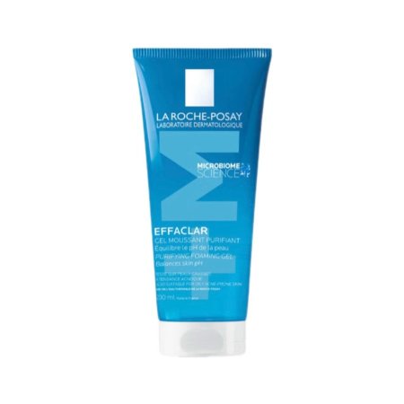 جل رغوي منظف للبشرة من لاروش بوزيه بحجم 200مل- La Roche-Posay Effaclar Purifying Foaming Gel +M 200ml