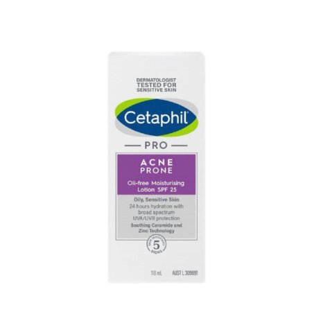 سيتافيل برو غسول مرطب خالي من الزيوت للبشرة المعرضة لحب الشباب بحجم 118 مل -Cetaphil PRO Acne Prone Oil-free Moisturising Lotion SPF25