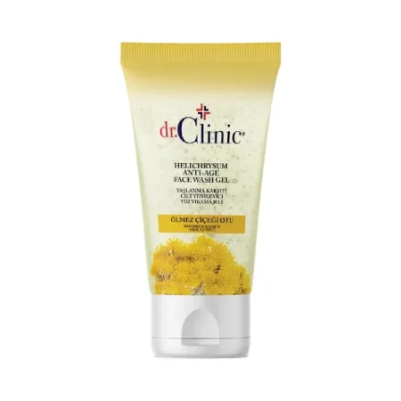 غسول للوجه هيليكرسوم من دكتور كلينك بحجم 150مل - Face wash gel helichrysum anti - age by Dr.clinic 150 ml