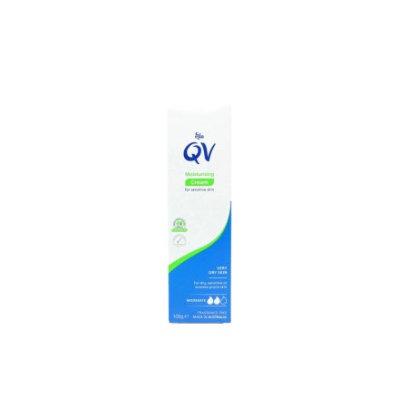 كريم كيو  المرطب للبشرة الحساسة بحجم 100غ - QV Moisturising Cream for sensitive skin 100g