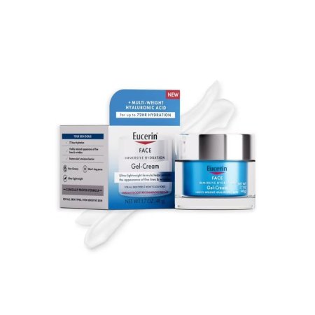 يوسرين جل-كريم ترطيب مكثف للوجه بحجم 48غ - Eucerin Face Immersive Hydration Gel-Cream 48 g