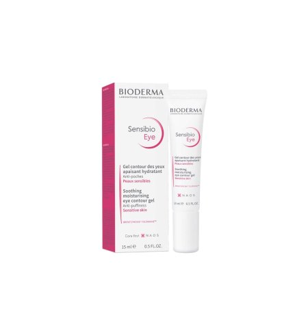 جل العنايه بمنطقه حول العين من بيوديرما سينسيبيو آي بحجم 15 مل -  Bioderma Sensibio Eye Gel 15 ml