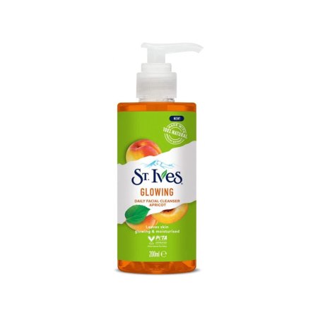 سانت آيفز غسول يومي للوجه بالمشمش ٢٠٠مل  ST. Ives GLOWING DAILY FACIAL CLEANSER APRICOT