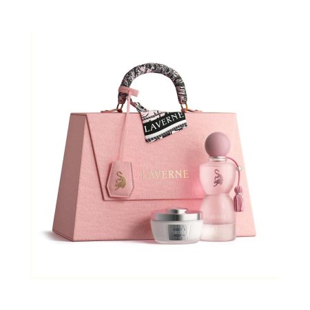 عطر جورجينا سينس من لافيرن GEORGINA SENSE Perfume by LAVERNE (75ml + Perfume Powder + Perfume Bag)