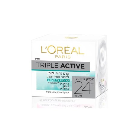 كريم مرطب نهاري بمفعول ثلاثي ٥٠مل  L’OREAL PARIS TRIPLE ACTIVE
