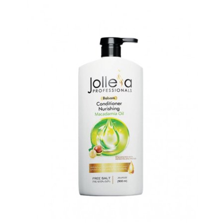 جوليا بروفيشنال بلسم مغذي بزيت المكاديميا ٩٠٠مل Jollea Professionals Conditioner Nourishing Macadamia Oil