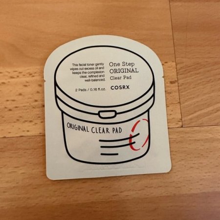 COSRX One Step Original Clear Pad sample