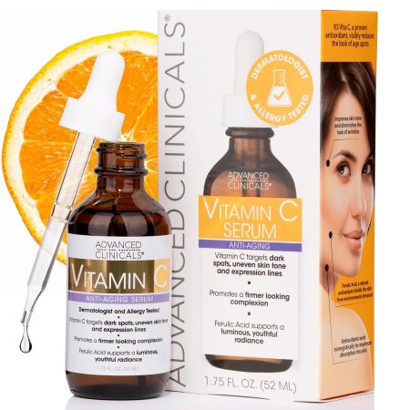 سيروم فيتامين سي من ادفانسد كلينكلز Advanced Clinicals Vitamin C Anti Aging Serum 52ml