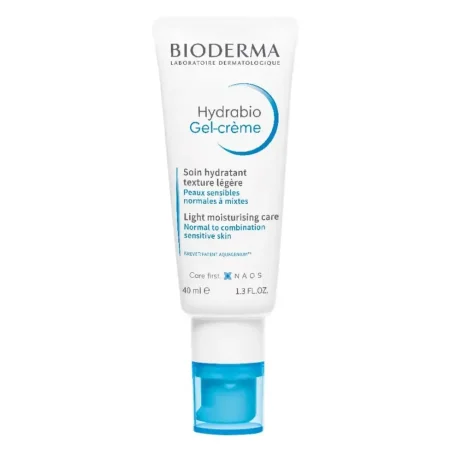 جل كريم مرطب خفيف للبشرة العادية إلى المختلطة 40 ml Bioderma Hydrabio Gel-Cream for Sensitive and Dehydrated Skins 40ML