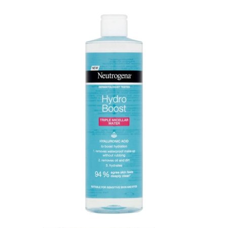 ماء ميسيلار ثلاثي من نيوتروجينا هيدرو بوست 400 مل Neutrogena Hydro Boost, Triple Micellar Water 400 ml