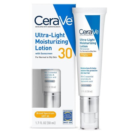 مرطب الوجه من سيرافي مع حماية من الشمس 50مل CeraVe Ultra-Light Moisturizing Lotion SPF 30  50ml