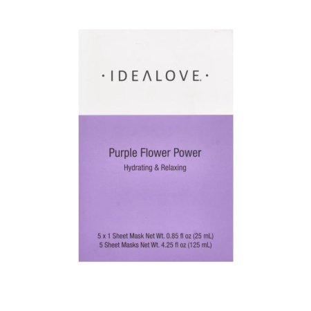 ماسك الأزهار البنفسجية IDEALOVE  Purple Flower Power
