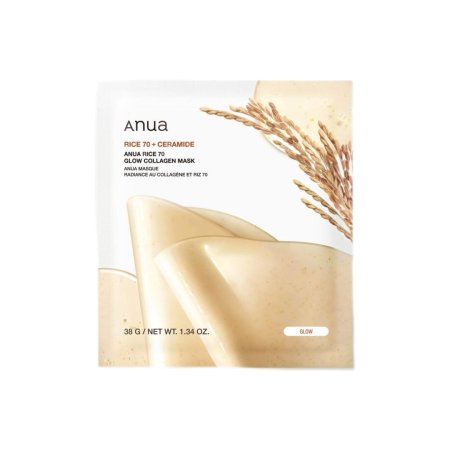 قناع أنوا بالأرز والكولاجين – Anua Rice 70 Glow Collagen Mask
