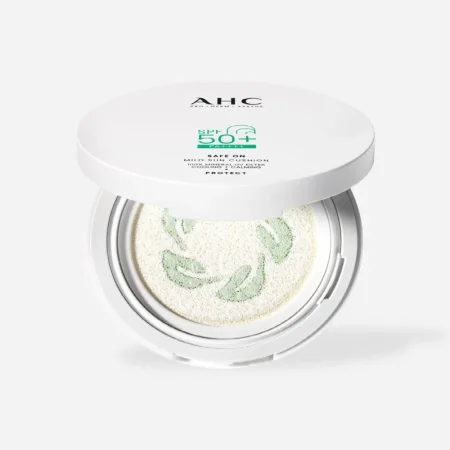 إيه إتش سي صن كوشن خفيف واقي شمس +50 SPF / ++++PA- AHC Safe On Mild Sun Cushion SPF50+ PA++++ (25g)