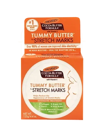 زبدة البطن بتركيبة زبدة الكاكاو من بالمرز PALMERS COCOA BUTTER FORMULA TUMMY BUTTER STRETCH MARKS