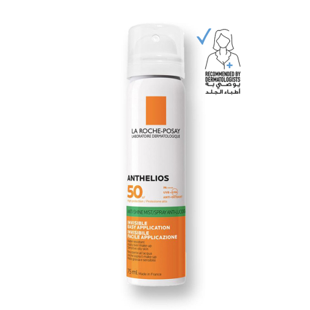 لاروش بوزاي انثليوس واقي شمس بخاخ - La Roche-Posay Anthelios Anti-Shine Spray mist SPF 50