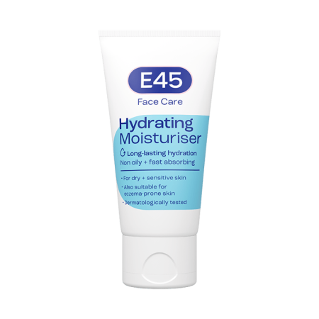 كريم ترطيب الوجه E45 ٥٠مل -  E45 Face Care Hydrating Moisturiser
