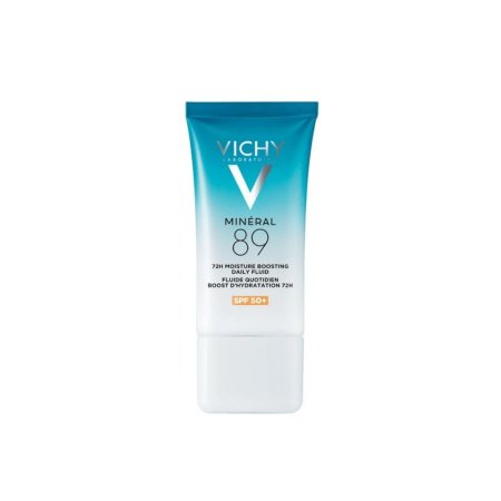 فيشي مينيرال 89 فلويِد مرطب يومي بترطيب حتى 72 ساعة مع واقي شمس SPF 50+ (50 مل) -  Vichy Minéral 89 72H Moisture Boosting Daily Fluid SPF 50+ (50ml)