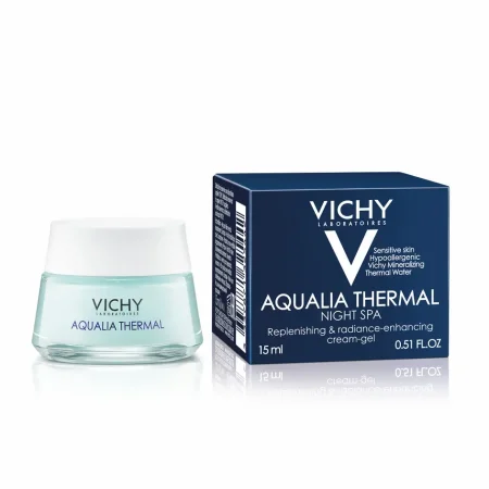 فيشي أكواليا ثيرمال كريم جل سبا ليلي (15 مل) -  Vichy Aqualia Thermal Night Spa Cream Gel (15ml)