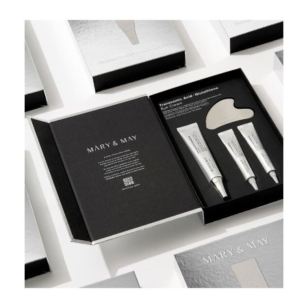 ماري آند ماي مجموعة كريم العين ترانيكساميك أسيد + جلوتاثيون الخاصة -Mary & May Tranexamic Acid + Glutathione Eye Cream Special Set