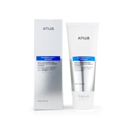 أنوا جل منظف لطيف ومرطب بحمض الهيالورونيك 8 + السكوالين (150 مل) - Anua Hyaluronic Acid 8 + Squalane Moisturizing Gentle Gel Cleanser (150ml)