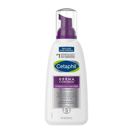 سيتافيل منظف رغوي خالي من الزيوت 237 مل cetaphil DERMA CONTROL oily removing foam wash 237ml