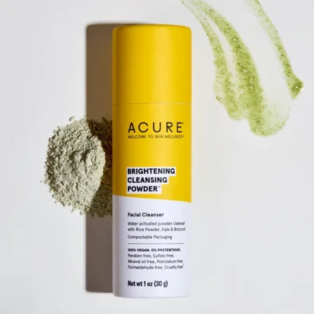 غسول بودرة من أكيور لتفتيح البشرة ACURE BRIGHTENING CLEANSING POWDER