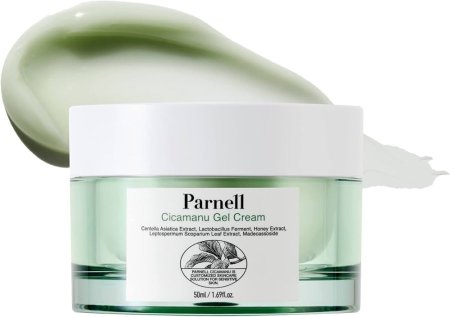 كريم مهدئ ومرطب للبشرة الحساسة والجافة Parnell Cicamanu Gel Cream - Centella Asiatica