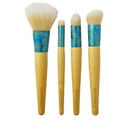 EcoTools Four Piece Beautiful Complexion Set مجموعة من أدوات المكياج صديقة للبيئة
